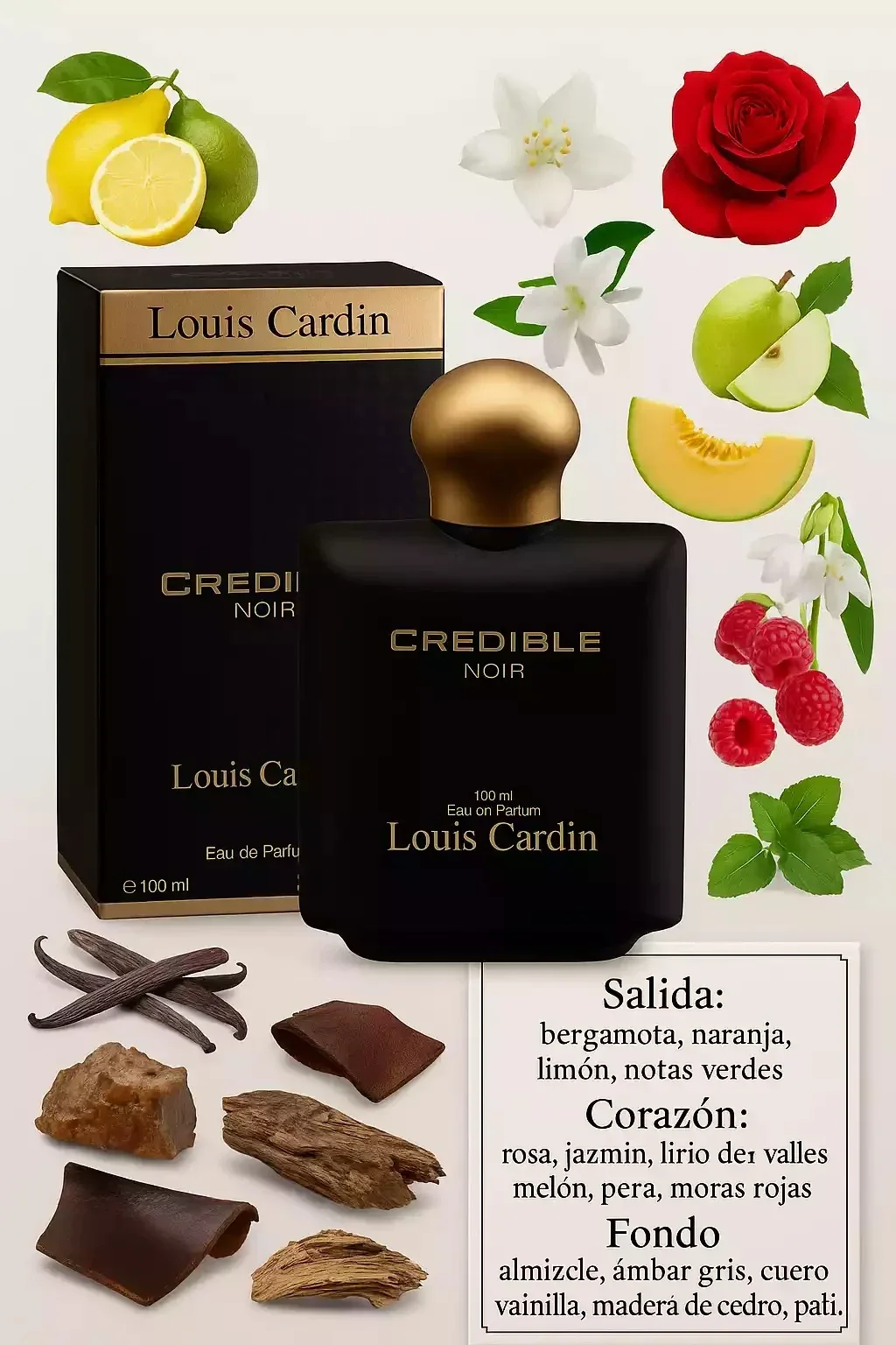 Emerald Red Louis Cardin