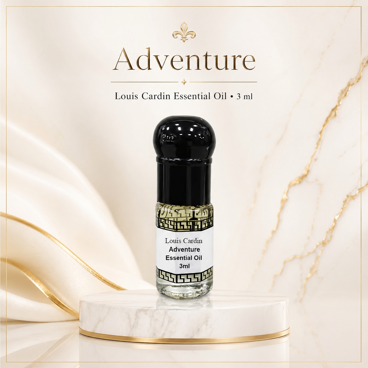 Louis Cardin Adventure Homme Essential Oil Roll-on 3ml